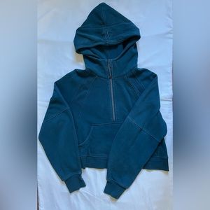 Lululemon 1/2 zip scuba hoodie